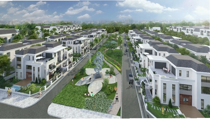 Bể bơi ngoài trời The Arcadia tại Vinhomes Gardenia