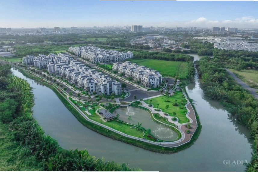 Biệt thự và nhà liên kế tại Gladia Khang Điền