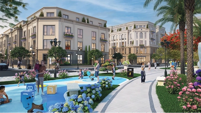 Công viên nội khu tại Vinhomes Cổ Loa