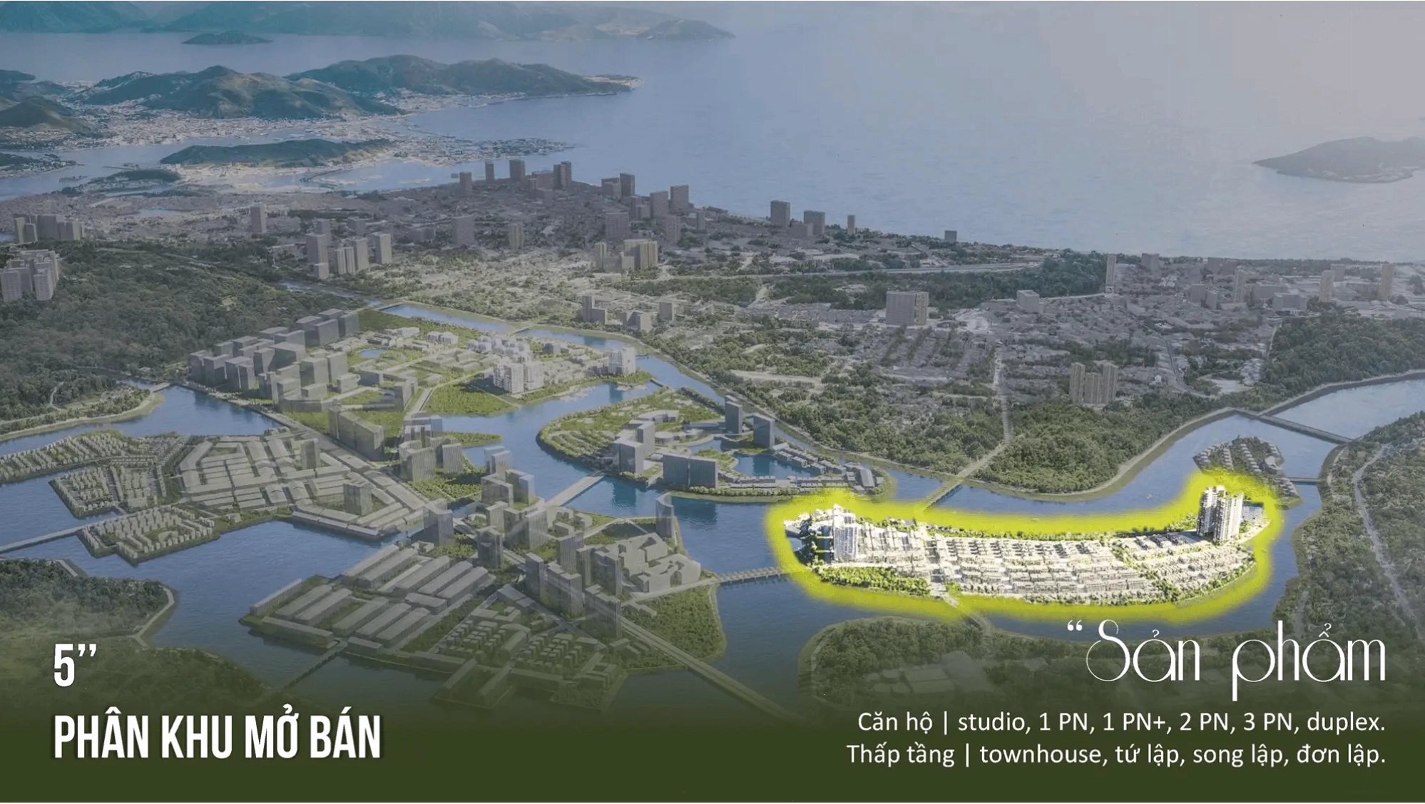 Đảo 3 – phân khu an cư sinh thái cao cấp tại Sun Group Nha Trang