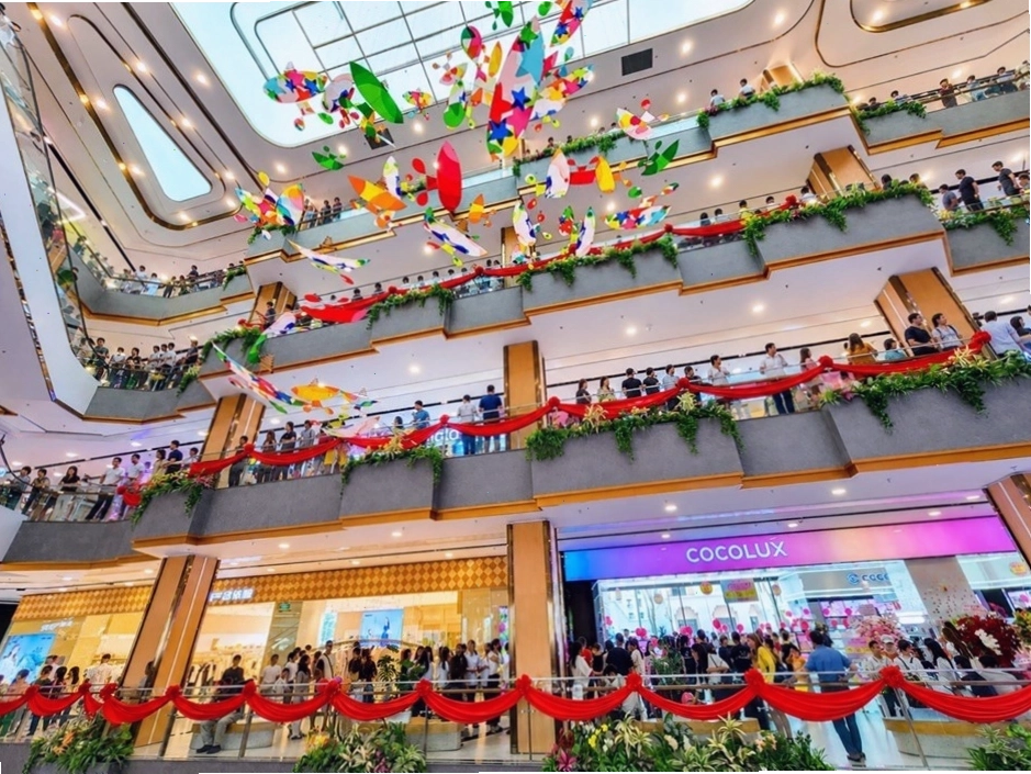 Dấu ấn diều sáo Bá Dương Nội hiện diện xuyên suốt không gian Vincom Plaza Đan Phượng
