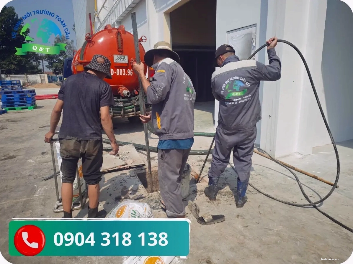 Dịch vụ thông cống nghẹt chuyên nghiệp tại TP.HCM