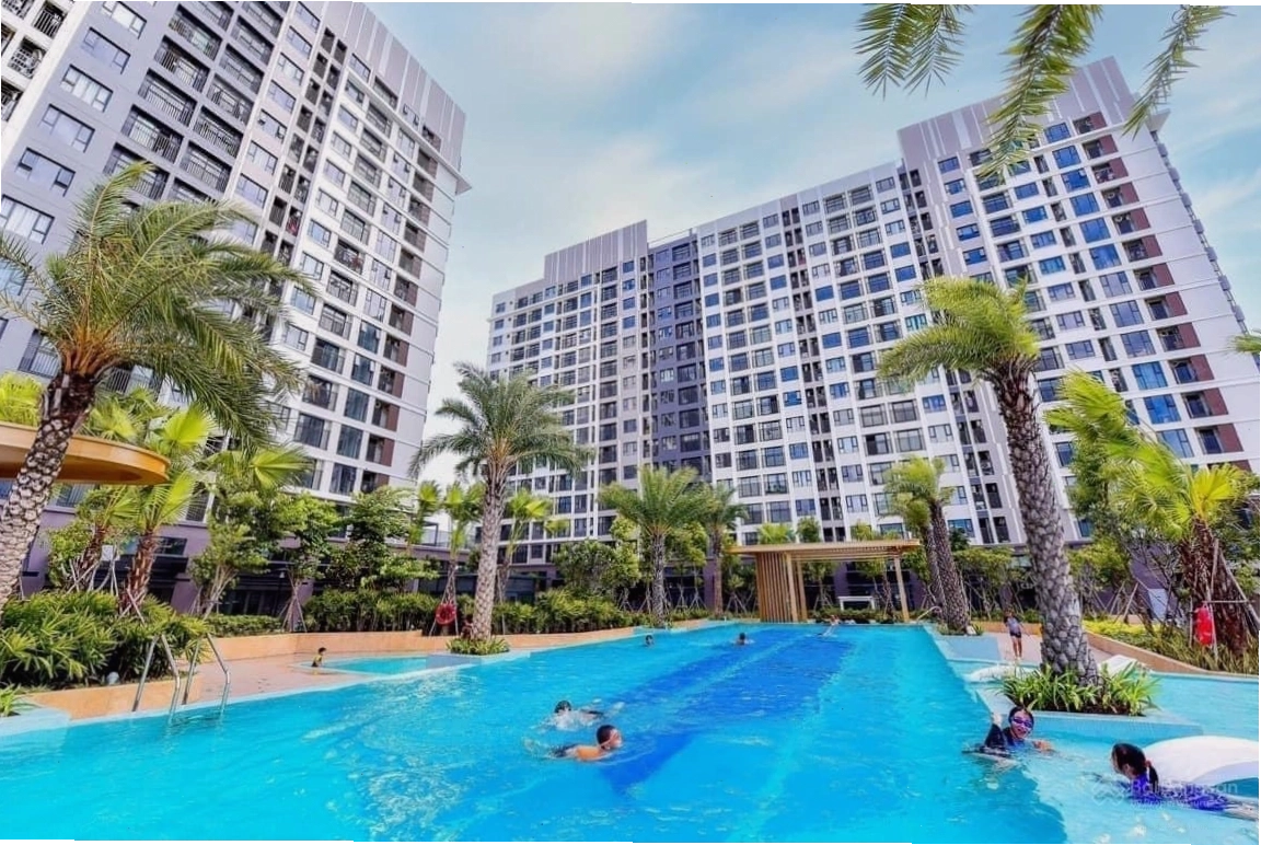 Hồ bơi thực tế đã bàn giao tại Picity High Park