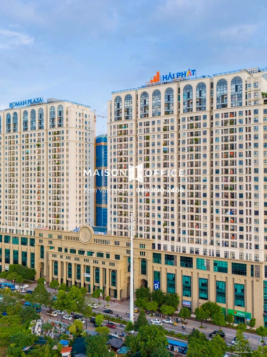 Không gian văn phòng cho thuê tại Roman Plaza Tố Hữu