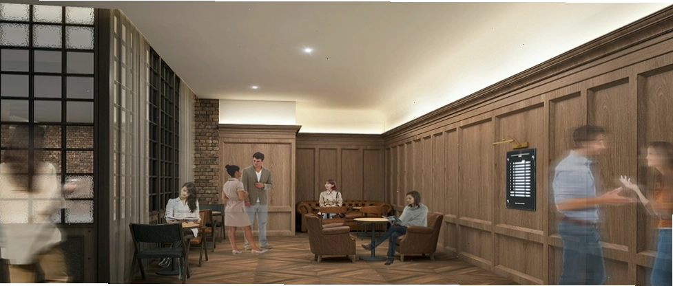 Khu vực mua sắm tại Metropolis Liễu Giai với các thương hiệu thời trang quốc tế
