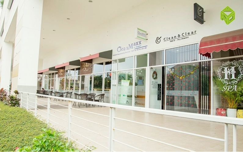 Khu vực siêu thị tiện lợi gần dự án Tropic Garden