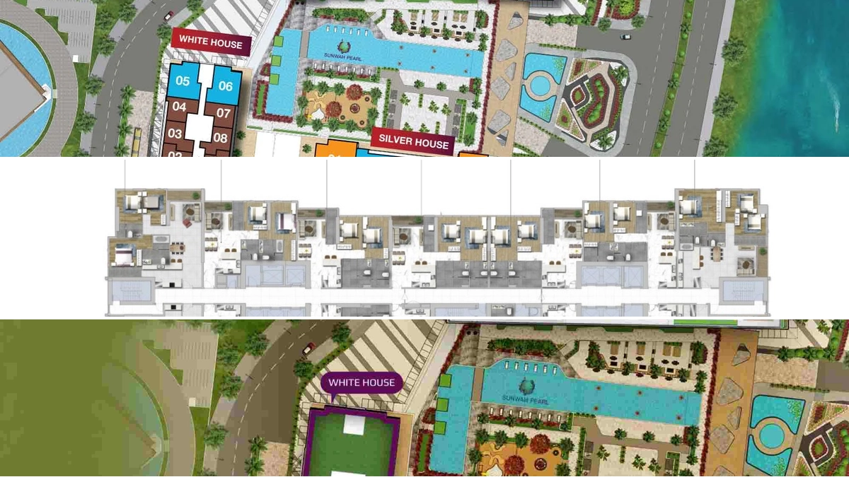 Layout Sunwah Pearl: Hướng dẫn chi tiết các loại hình căn hộ