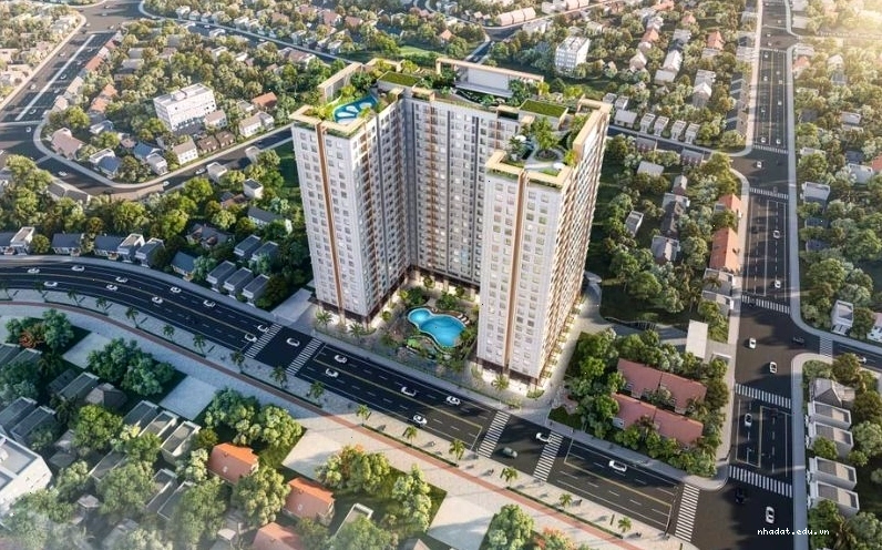 Lượng xe cộ qua lại rất lớn tại vòng xoay An Phú Bình Dương