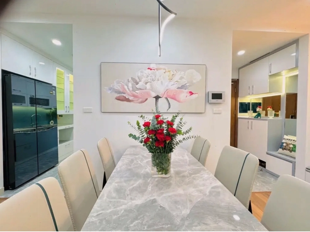 Mặt bằng căn hộ 99m² tại Goldmark City
