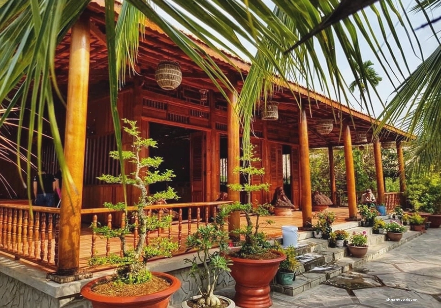 Nhà dừa Coco Home, điểm đến độc đáo tại Vĩnh Long