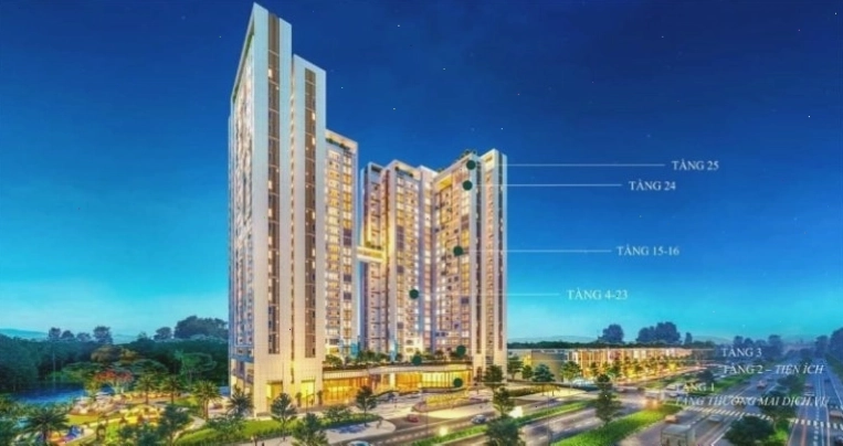 Phối cảnh dự án Essensia Sky