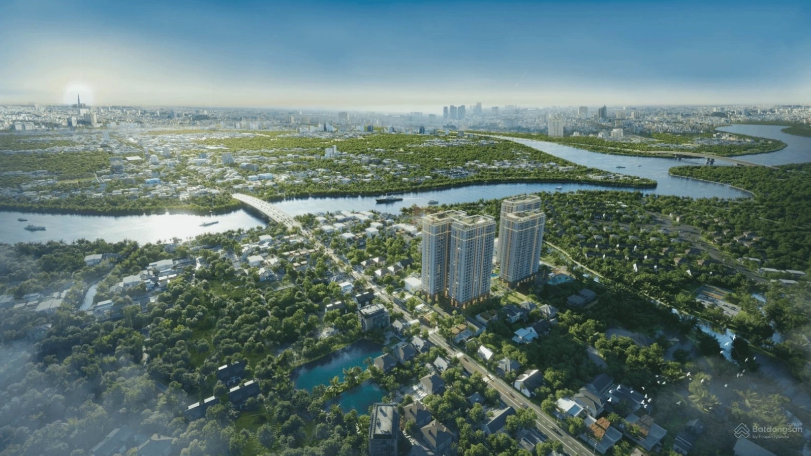 Phối cảnh tổng thể dự án Khải Hoàn Prime