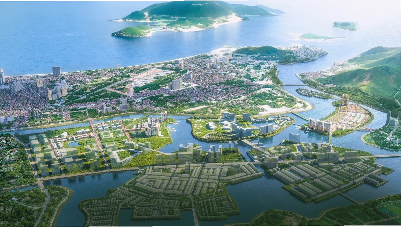 Phối cảnh tổng thể dự án Sun Group Nha Trang