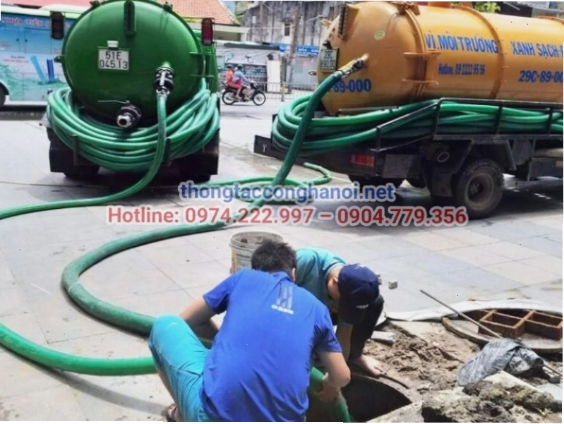 Thợ thông tắc cống tại nhà xử lý nhanh chóng