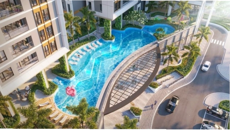 Tiện ích khoáng nóng Onsen tại căn hộ cao cấp Essensia Sky