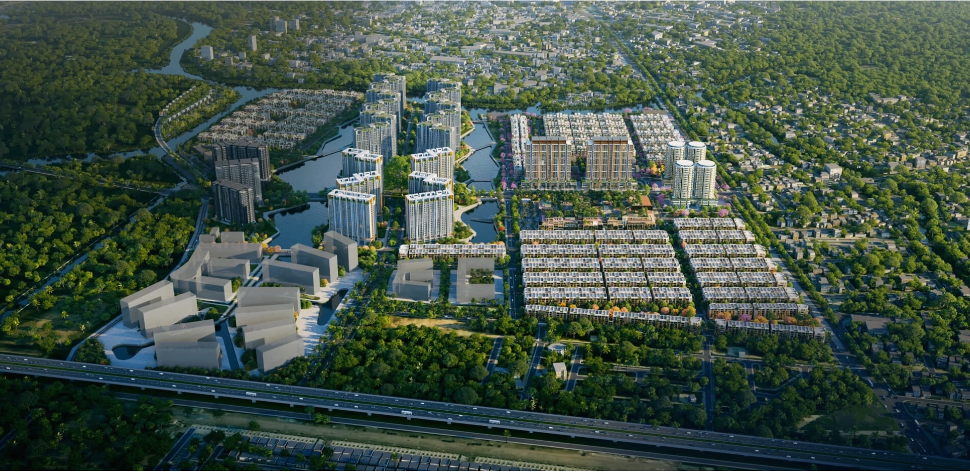 Toàn cảnh đại đô thị The Global City với quy mô lớn tại Thủ Đức