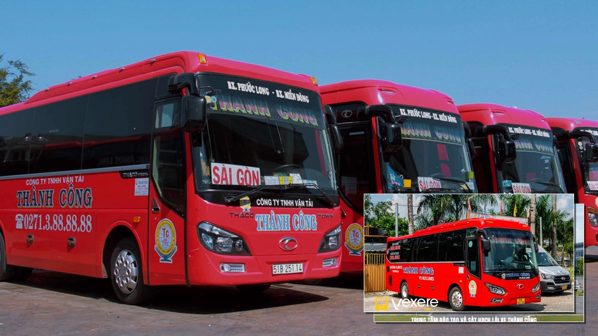Xe Thành Công đi Bình Phước: Lịch trình, giá vé và địa chỉ chi nhánh 2026